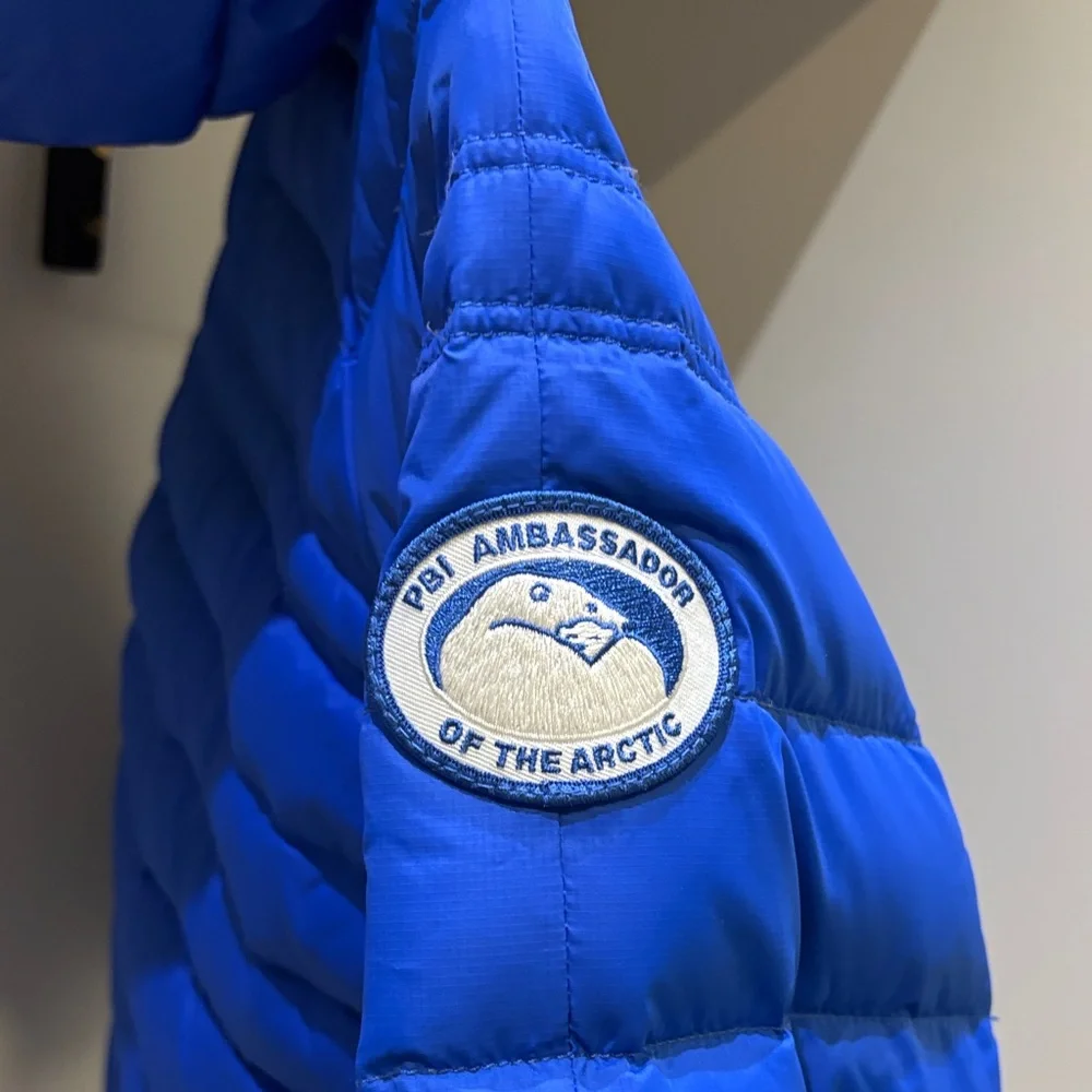 Canada Goose Kids Royal Blue Puffer Jacket - Picture 3 of 6